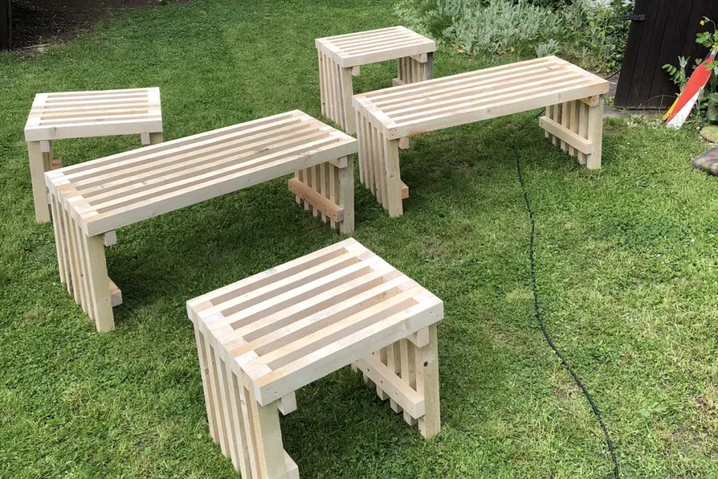 Hodinový manžel Praha a okolí - dobrejmanzel.cz - Výroba zahradních lavic