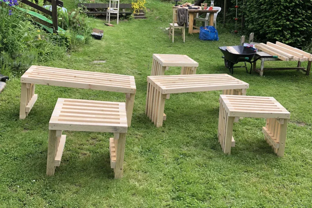 Hodinový manžel Praha a okolí - dobrejmanzel.cz - Výroba zahradních lavic