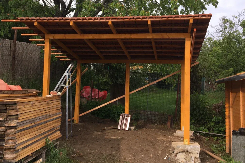 Hodinový manžel Praha a okolí - dobrejmanzel.cz - Stavba pergoly