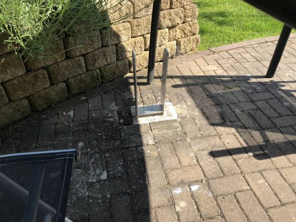 Stavba dubové pergoly - hodinový manžel